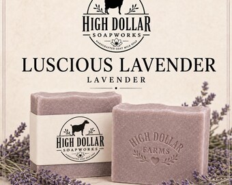 Luscious Lavender (Goat Milk Soap)