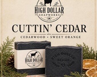 Cuttin' Cedar (Goat's Milk Soap)