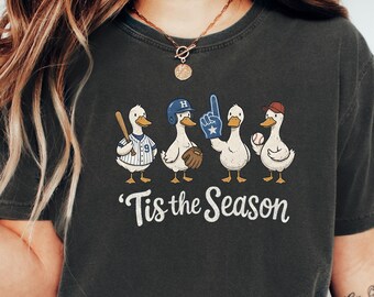 Vintage Graphic Tis the Season Shirt Retro Sports Fan Shirt Baseball Mom Shirt Baseball Mom Gift Tis The Season sweatshirt