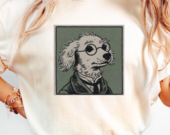 Dog Mom Shirt School Librarian Tee Dogs and Books Dogs Reading Books T-Shirt: Book Lover Gift Reader T-Shirt Book Lover Gift Book Lover Tee