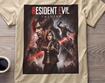 Resident Evil Requiem PNG | Zombie Survival Horror Gamer Art (digital nedladdning)