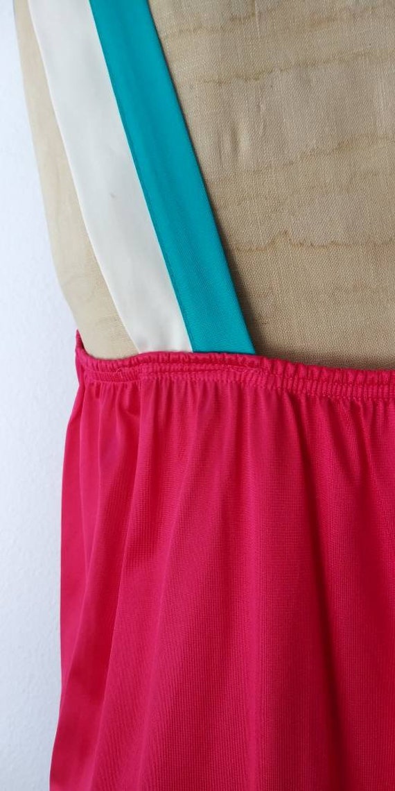 Bright Raspberry Long Nightgown Set by Vanity Fai… - image 7