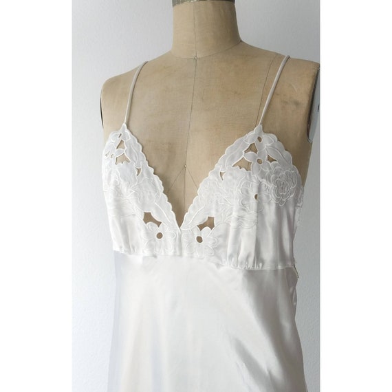 Long Bright White Nightgown Entice by Bill Tice -