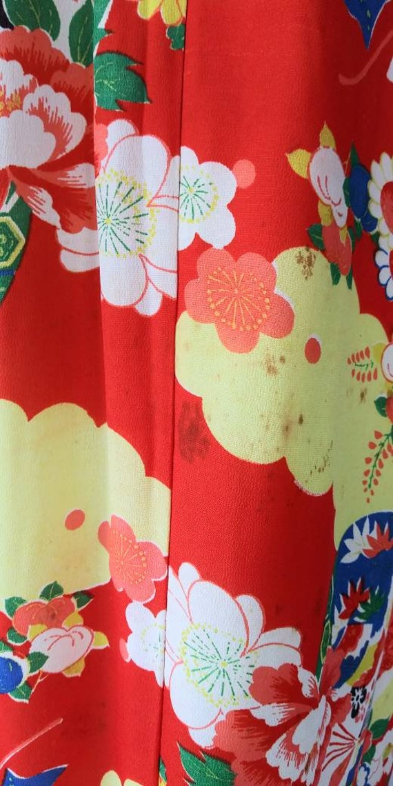 Colorful Summer Nagajuban Kimono - image 10