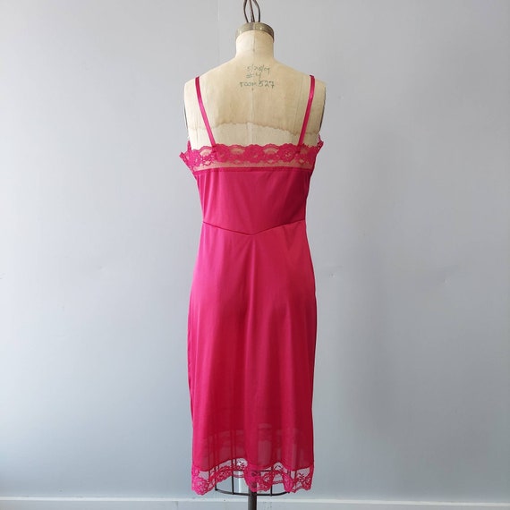 Hot Pink Full Slip 34 Bust Gem