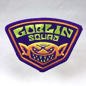 Goblin Squad embroidered patch | folklore mythology monster military badge