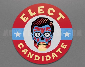 候補者を選出 | 映画「ゼイリブ」キャンペーンステッカー | 「ゼイリブ」 | ポップカルチャー |