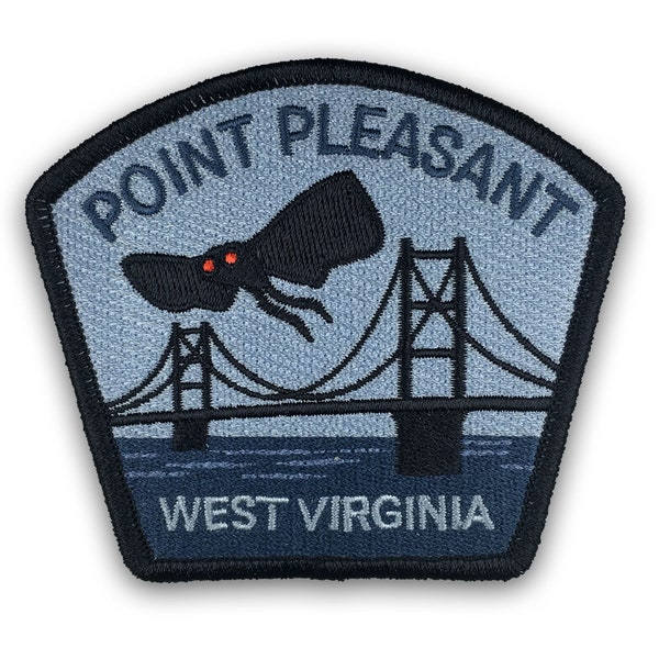 Point Pleasant, West Virginia Travel Patch (Mothman)