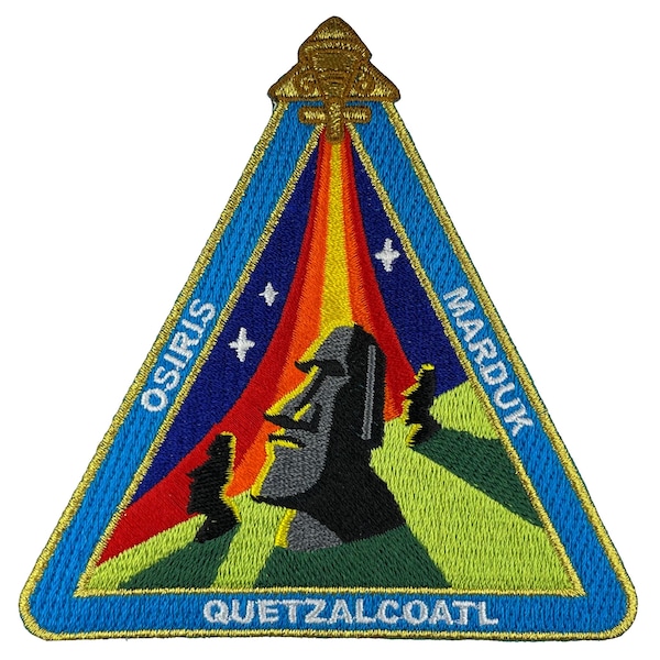 Easter Island Outpost - NAZCA Ancient Astronaut Mission Patch | ancient aliens