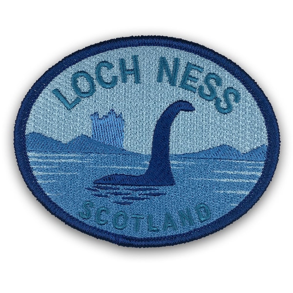 Parche de viaje del Lago Ness, Escocia (Nessie / Monstruo del Lago Ness)