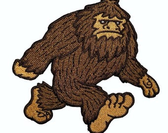 Bigfoot Cute patch | Bigfoot | cryptozoology | Bigfoot Sasquatch cryptid
