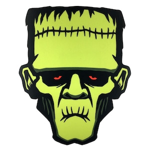 Frankenstein Monster head sticker | Frankenstein&#39;s Monster | horror |