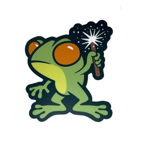Loveland Frogman Cute sticker | Frogman | cryptozoology | cryptid cryptozoology monster