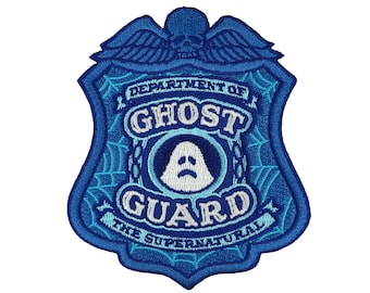 Ghost Guard embroidered patch - glow-in-the-dark