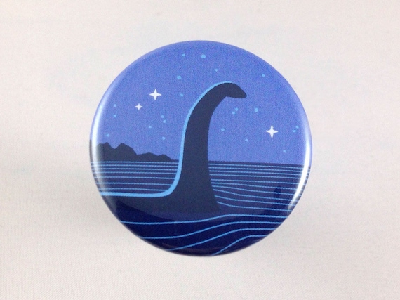Nessies Girl Button