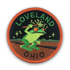 Loveland, Ohio Travel Patch (Loveland Frogman)