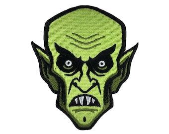 Orlok Nosferatu head patch | vampire classic horror monster