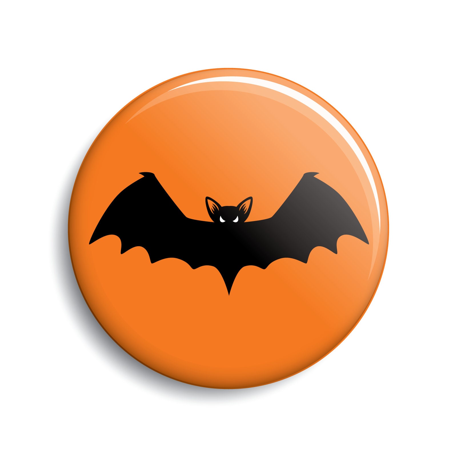 Vampire Bat Vintage Halloween Button - Etsy
