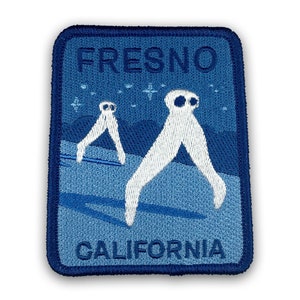 Fresno, California Travel Patch (Nightcrawlers)