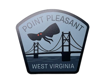 Point Pleasant, West Virginia travel magnet | Mothman | Travel, Cryptozoology |