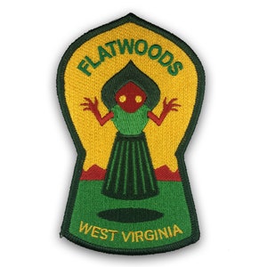 Flatwoods, West Virginia Travel Patch (Flatwoods Monster, Braxton County)