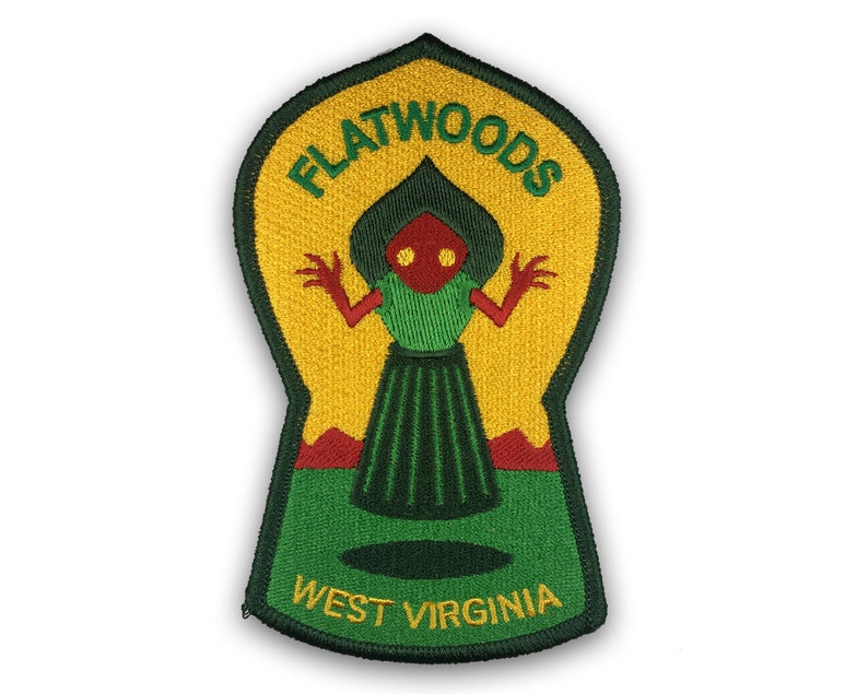 Flatwoods West Virginia Travel Patch flatwoods Monster Etsy
