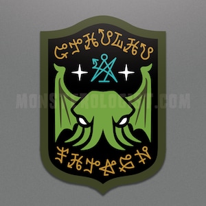 Cthulhu Fhtagn sticker | Cthulhu | Lovecraft |