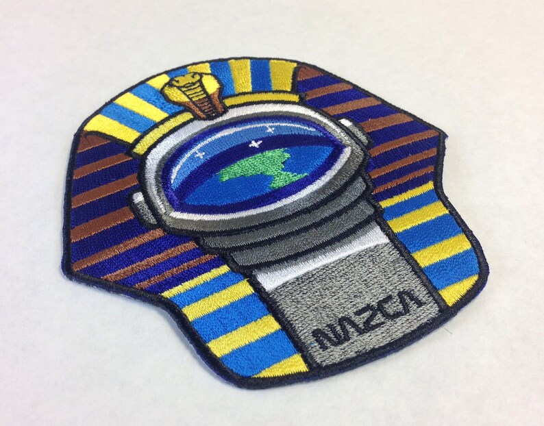 NAZCA Ancient Astronaut Mission Patch ancient aliens Pharaoh Astronaut