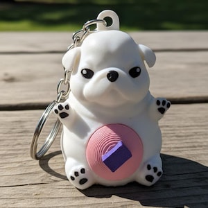 Pibble Magnetic Keychain