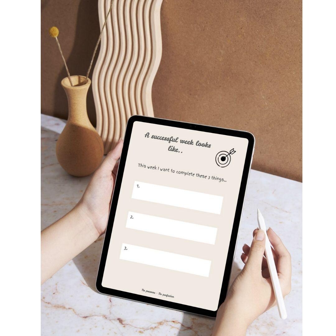 ADHD Weekly Reset Planner | Gentle Organisation for Overwhelmed ADHD ...