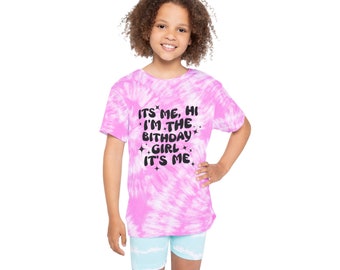 It's Me Hi I'm The Birthday Girl Shirt for Girls Birthday Tee,  Birthday Era, Swiftie Inspired Jersey Tee