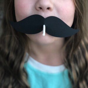 Lips and Mustaches for Lollipops .SVG and PDF File Digital Download
