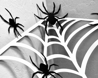 Araignées et Web . SVG File Téléchargement numérique