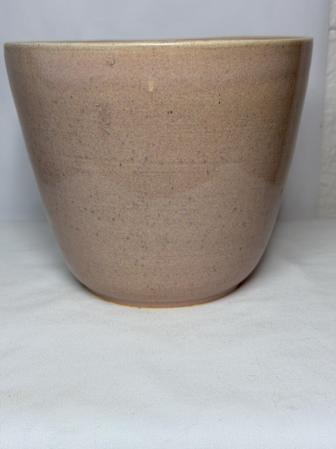 Handmade Ceramic Serving Bowl | Soft Pink Stoneware Bowl | Large ...