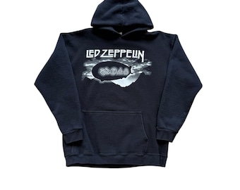 1998 Led Zepplin Zoso Blimp Hoodie Mens Size Medium