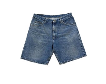 Vintage Wrangler Jeansshorts, Größe 36 Bundweite