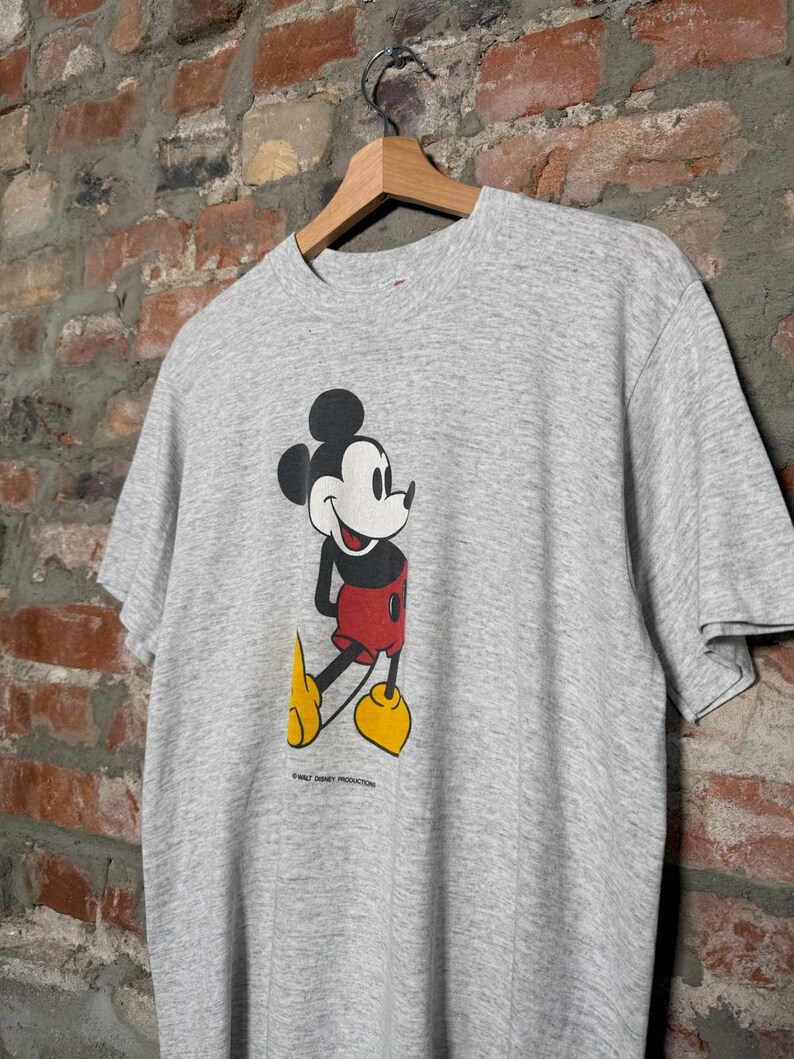 90s Disney Mickey Mouse T-Shirt Men's Size Extra Large image 3