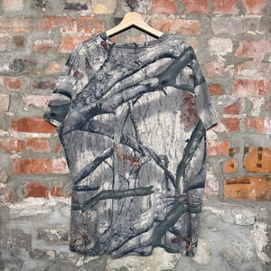 Vintage Mossy Oak Camouflage-T-Shirt aus den 2000er Jahren, Herrengröße XXL Bild 4