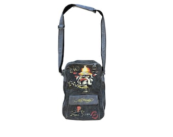 Y2kK 00s Ed Hardy Shoulder Bag