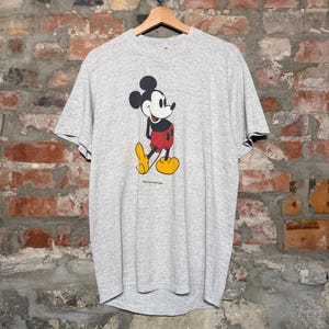 90s Disney Mickey Mouse T-Shirt Men's Size Extra Large image 2