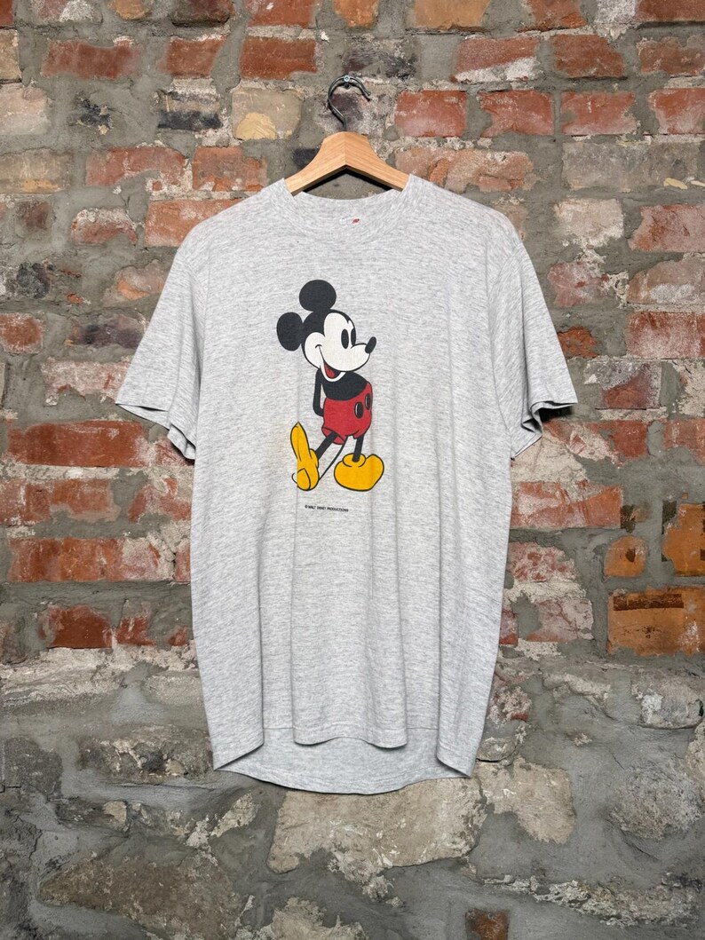 90s Disney Mickey Mouse T-Shirt Men's Size Extra Large image 2