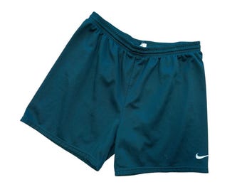 90s Nike Forrest Green Basketball Shorts Mens Size Extra Large