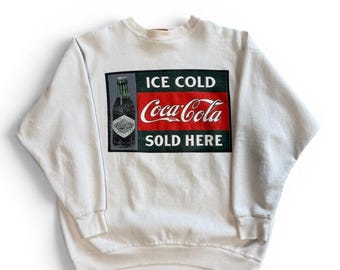 Vintage Coca-Cola Werbe-T-Shirt aus den 90er Jahren, Größe XL