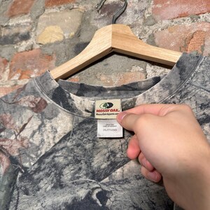 Vintage Mossy Oak Camouflage-T-Shirt aus den 2000er Jahren, Herrengröße XXL Bild 5