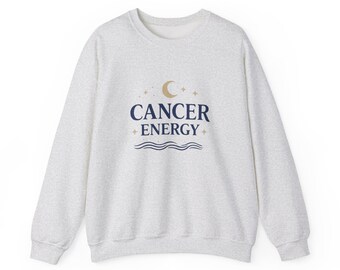 Cancer Energy Sweatshirt | Zodiac Cancer Astrology Crewneck
