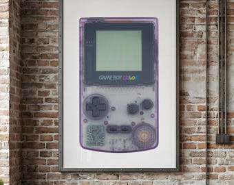 Atomic Purple GBC – Hyper-Detailed Macro Photography Print