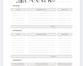 Simple Budget Spreadsheet | Weekly and Monthly Budget Planner | Easy Personal Finance Tracker | Google Sheets & Excel