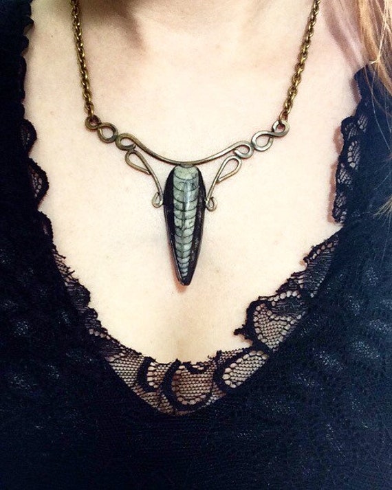 fossil necklaces