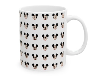 Taza de cerámica de Mickey Mouse, linda taza de café de Disney, regalo para los fans de Disney.