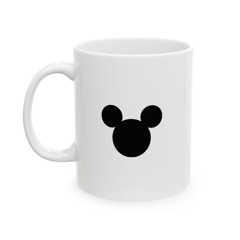 Taza de Mickey Mouse para amantes del café, regalo de cumpleaños, hogar divertido imagen 4